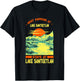 Fishing Boating Camping Lake Vacation Lake Santeetlah T-Shirt - T-Shirt | Black