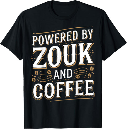 Zouk Dancing Brazilian Zouk Funny Zouk T-Shirt - T-Shirt | Black