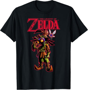 The Legend of Zelda Majora's Mask Portrait T-Shirt - T-Shirt | Black