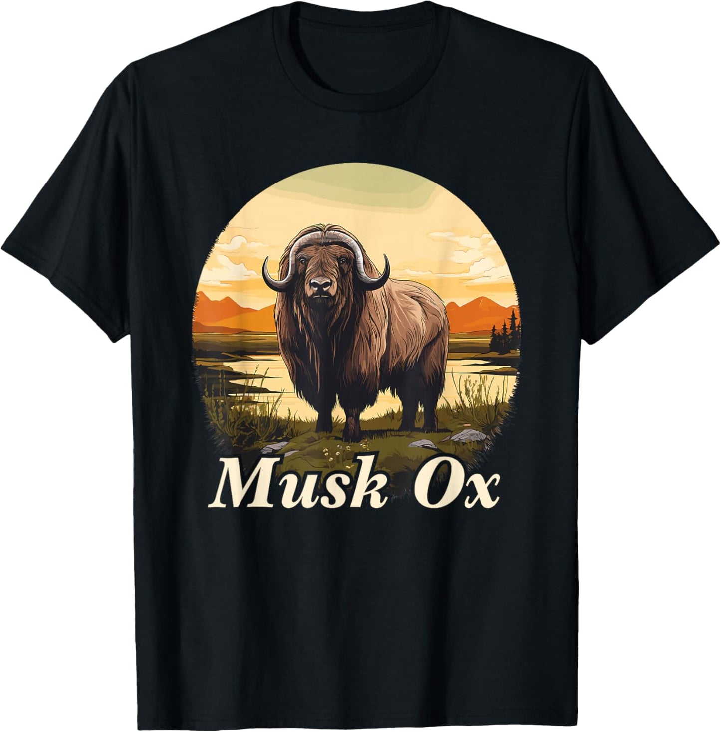 Musk Ox T-Shirt - T-Shirt | Black
