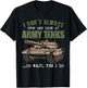 I Don't Always Stop And Look At Army Tanks Vintage Military T-Shirt - T-Shirt | Black