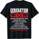 Generation X 1965 1980 Survivors Of Drinking Hose Water T-Shirt - T-Shirt | Black