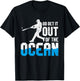 Baseball Fan Player Gift Go Get it Out of the Ocean Home-run T-Shirt - T-Shirt | Black