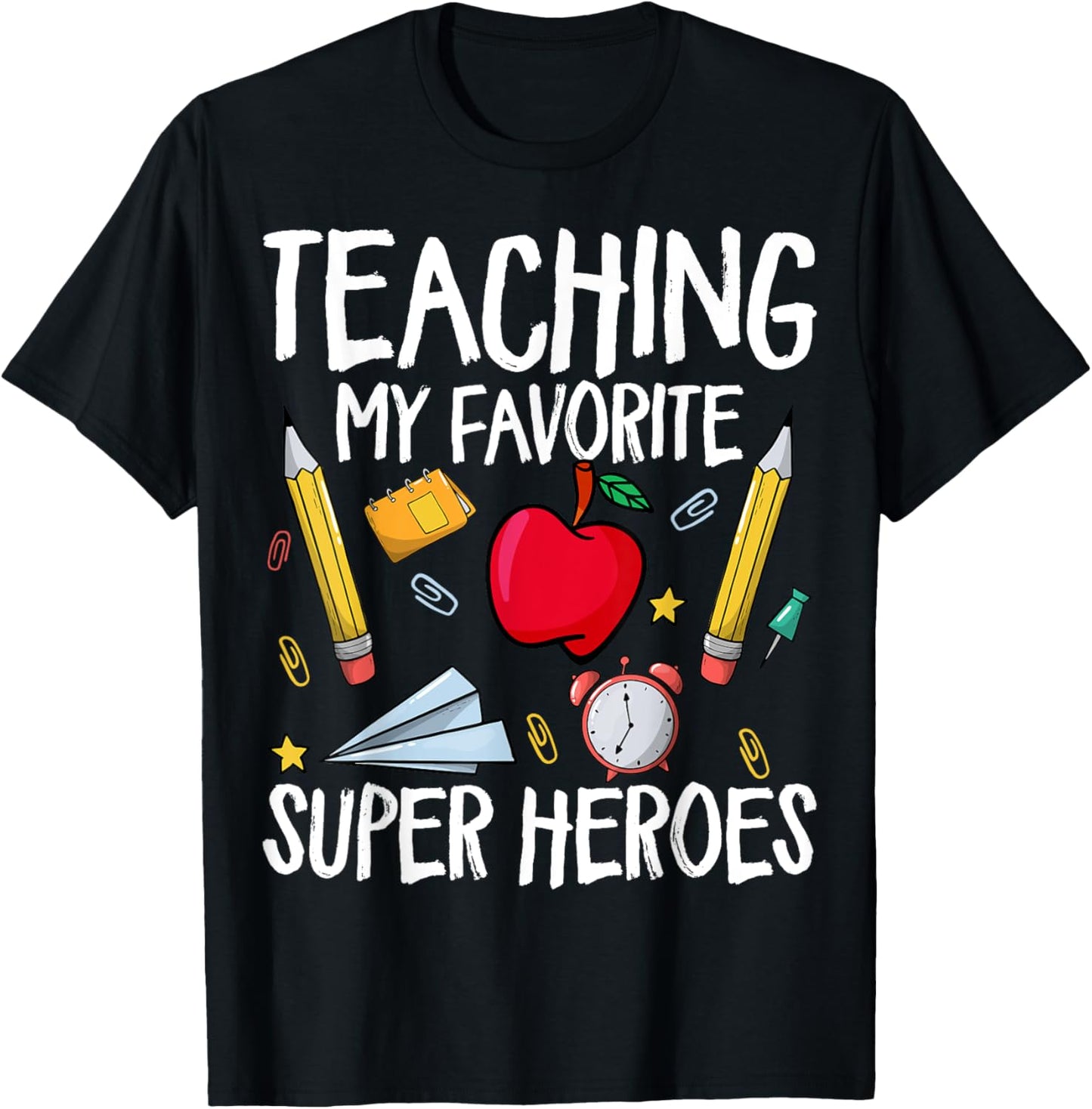 Teaching My Favorite Superheroes - Special Education Teacher Women T-Shirt - T-Shirt | Black
