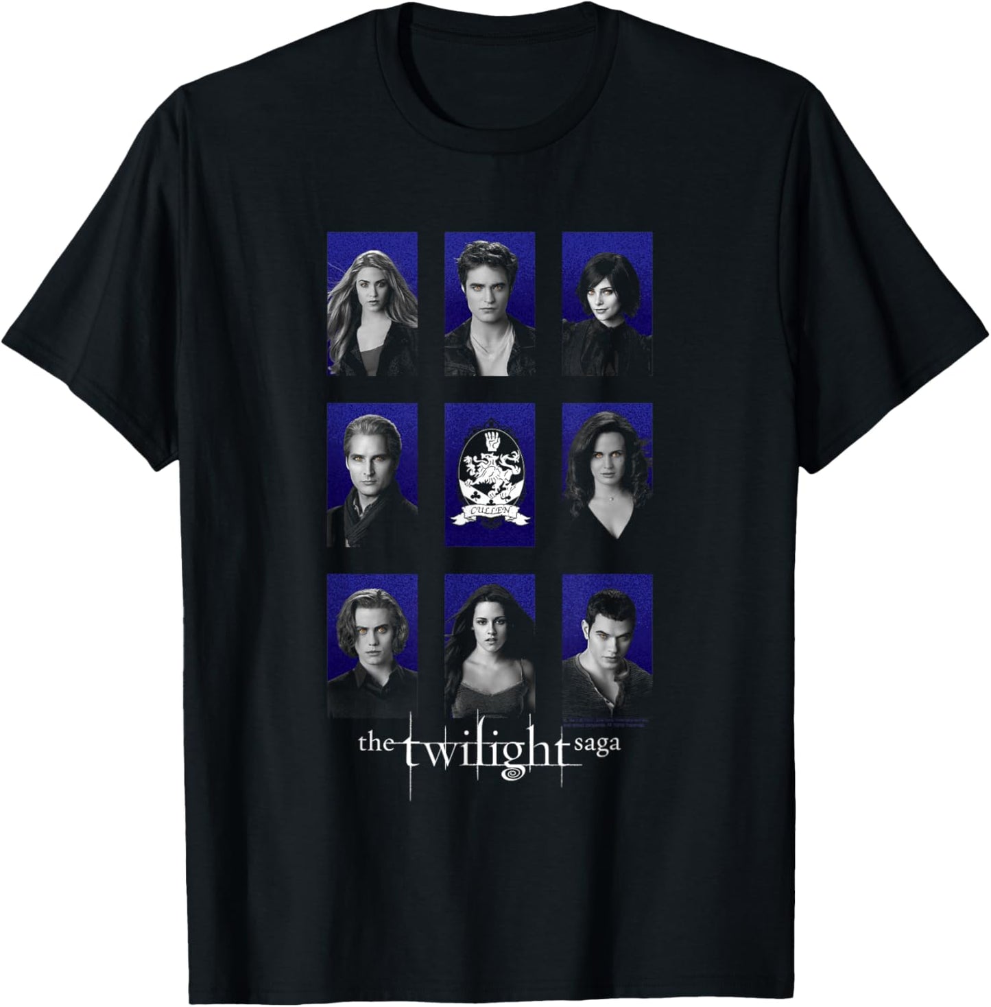 Twilight Cullen Family T-Shirt - T-Shirt | Black