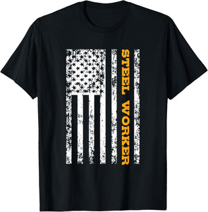 Steel Worker T-Shirt - T-Shirt | Black