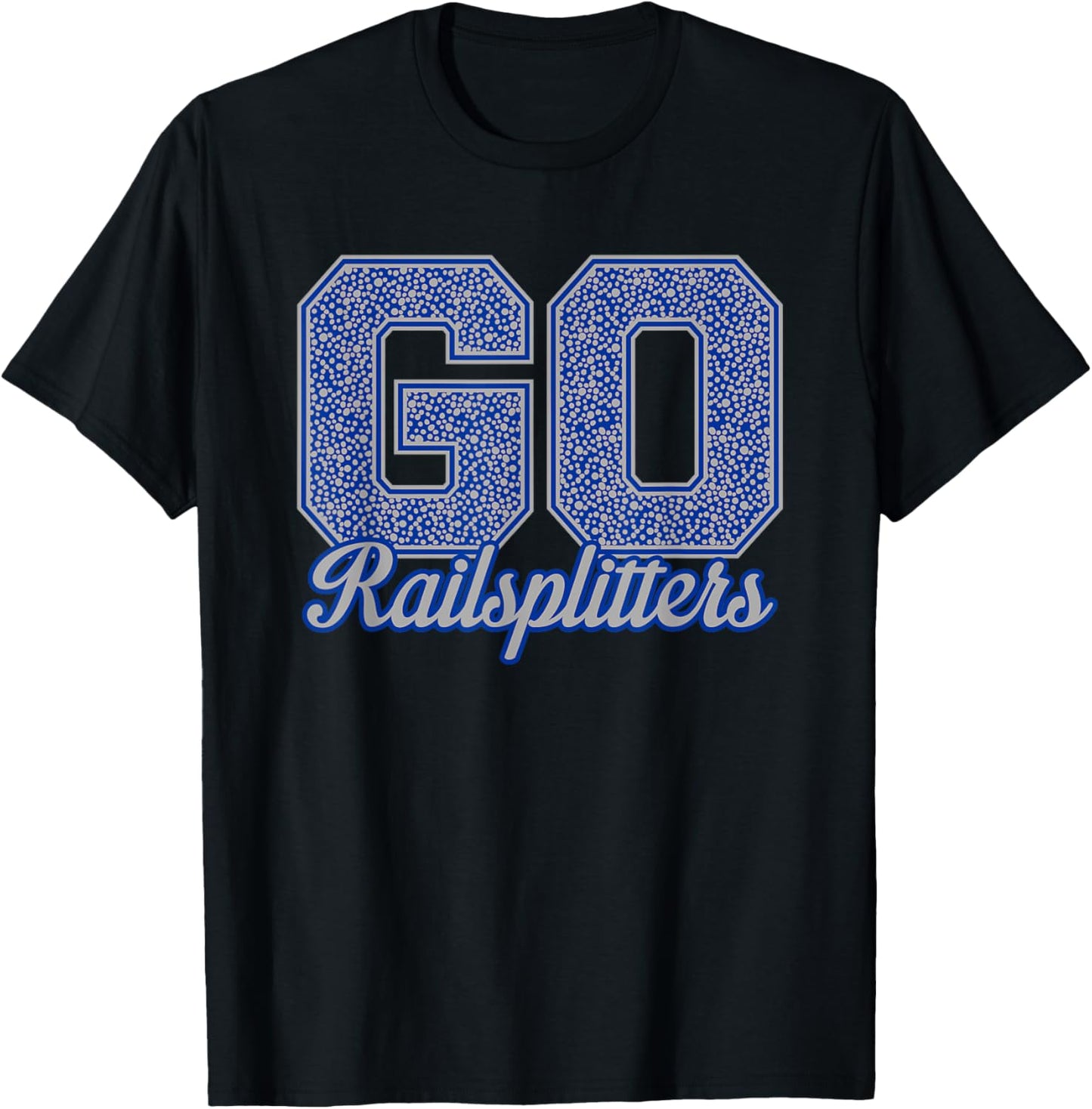 Lincoln Railsplitters GO! School Pride T-Shirt - T-Shirt | Black
