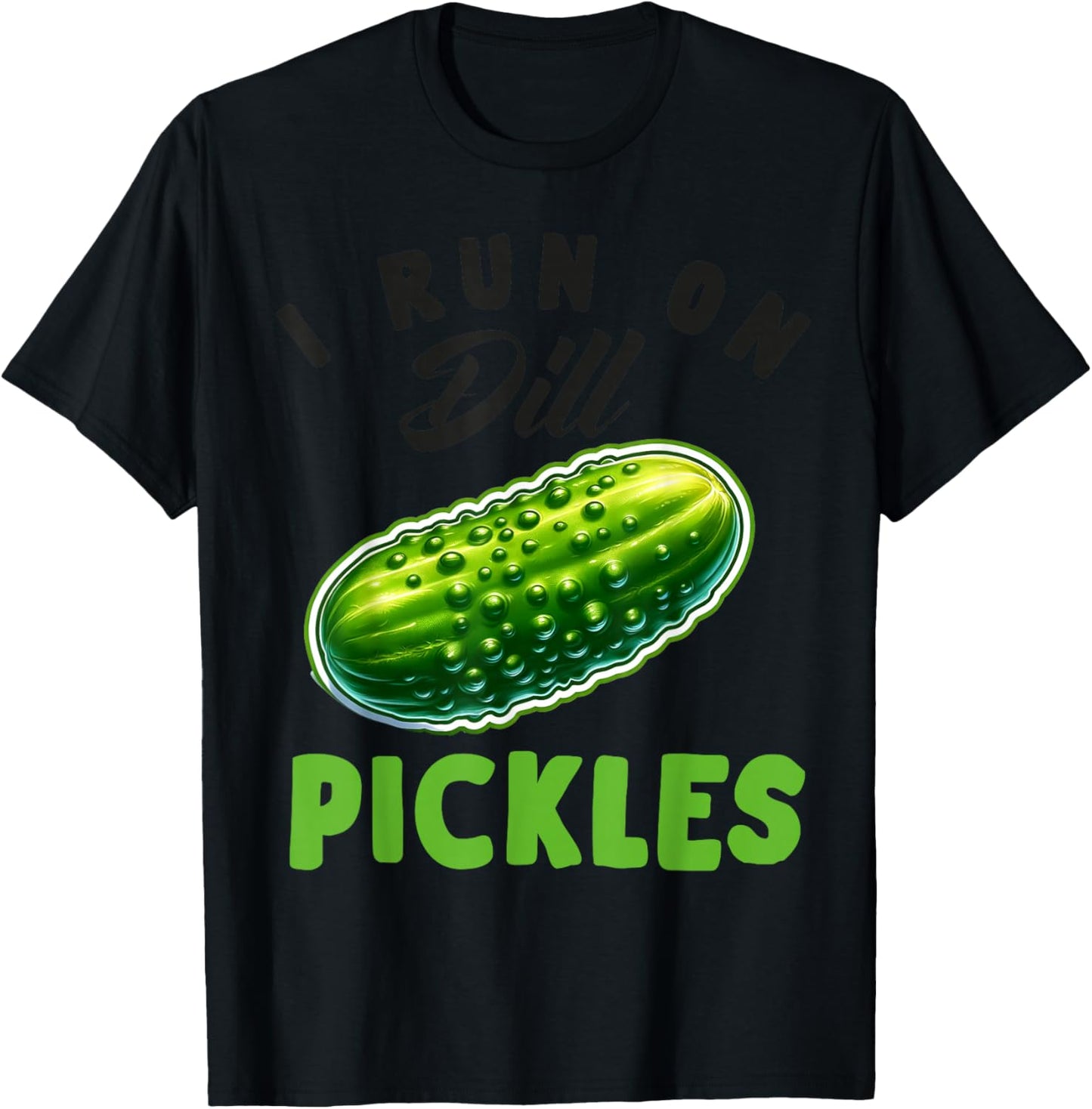 Pickles Dill Women Canned Pickle Cucumber Lover T-Shirt - T-Shirt | Black