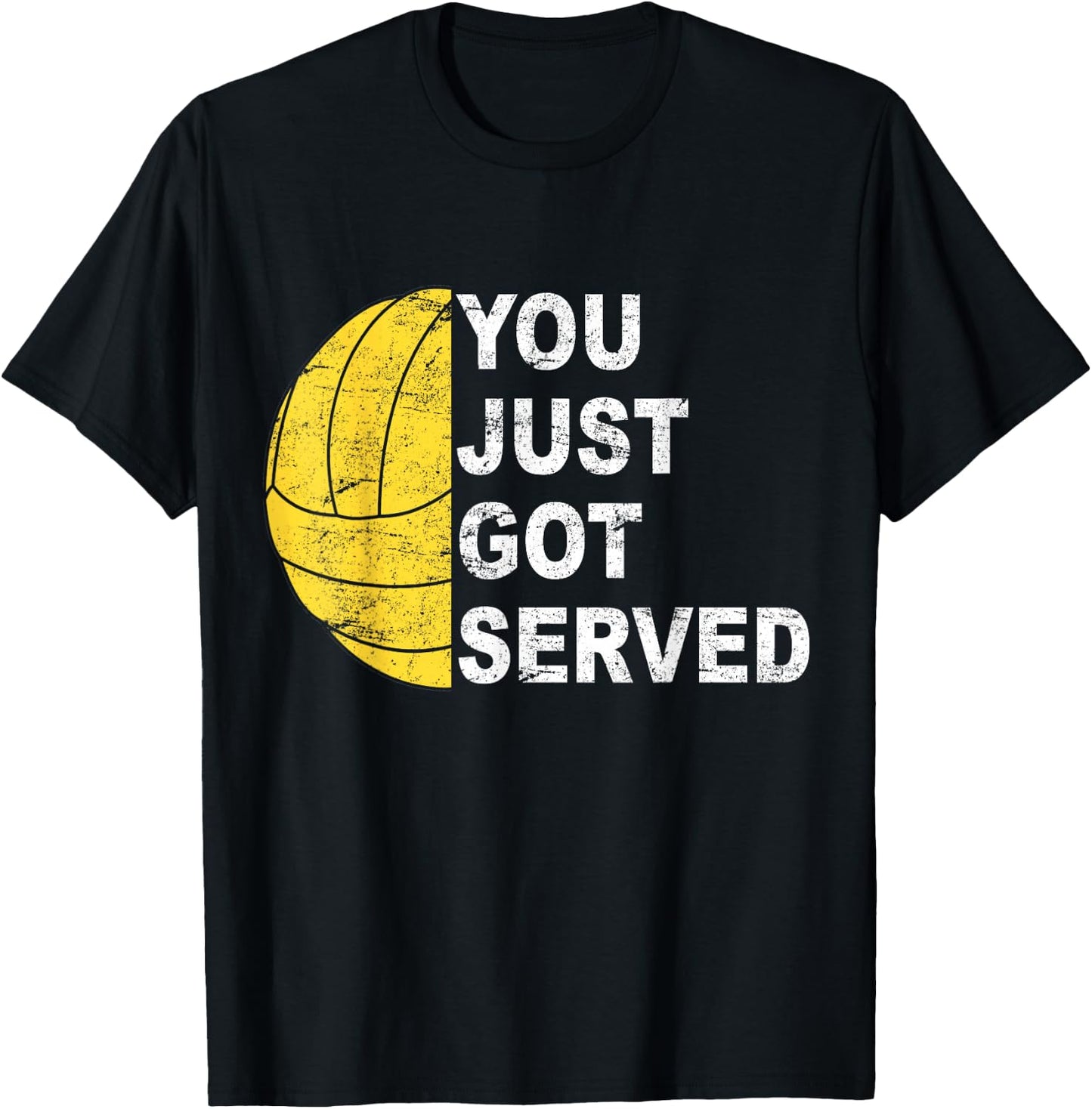 You just got served Volleyball player T-Shirt - T-Shirt | Black