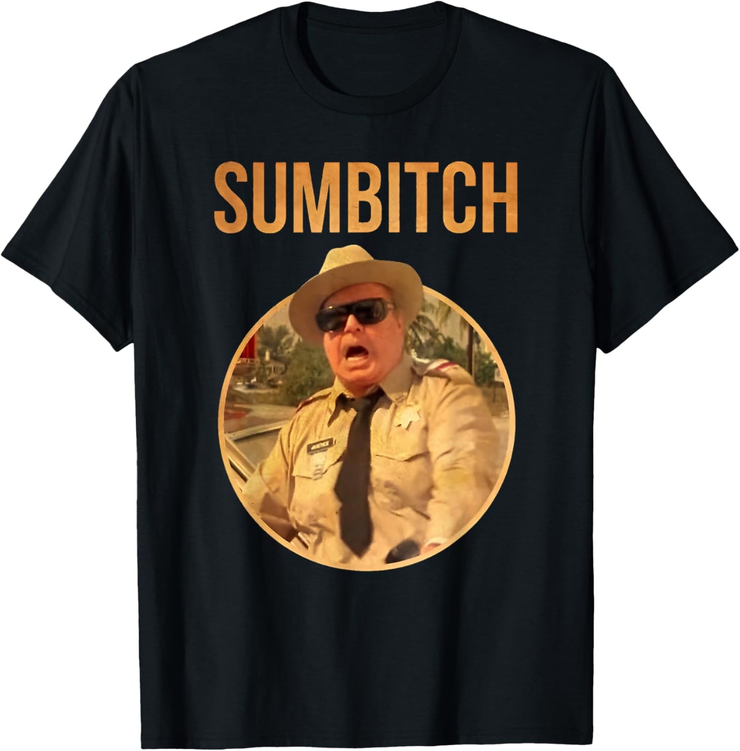 Police Sumbitch T-Shirt - T-Shirt | Black