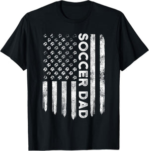 New First Time Dad to Be Symbol Tools Soccer Daddy DA1 T-Shirt - T-Shirt | Black