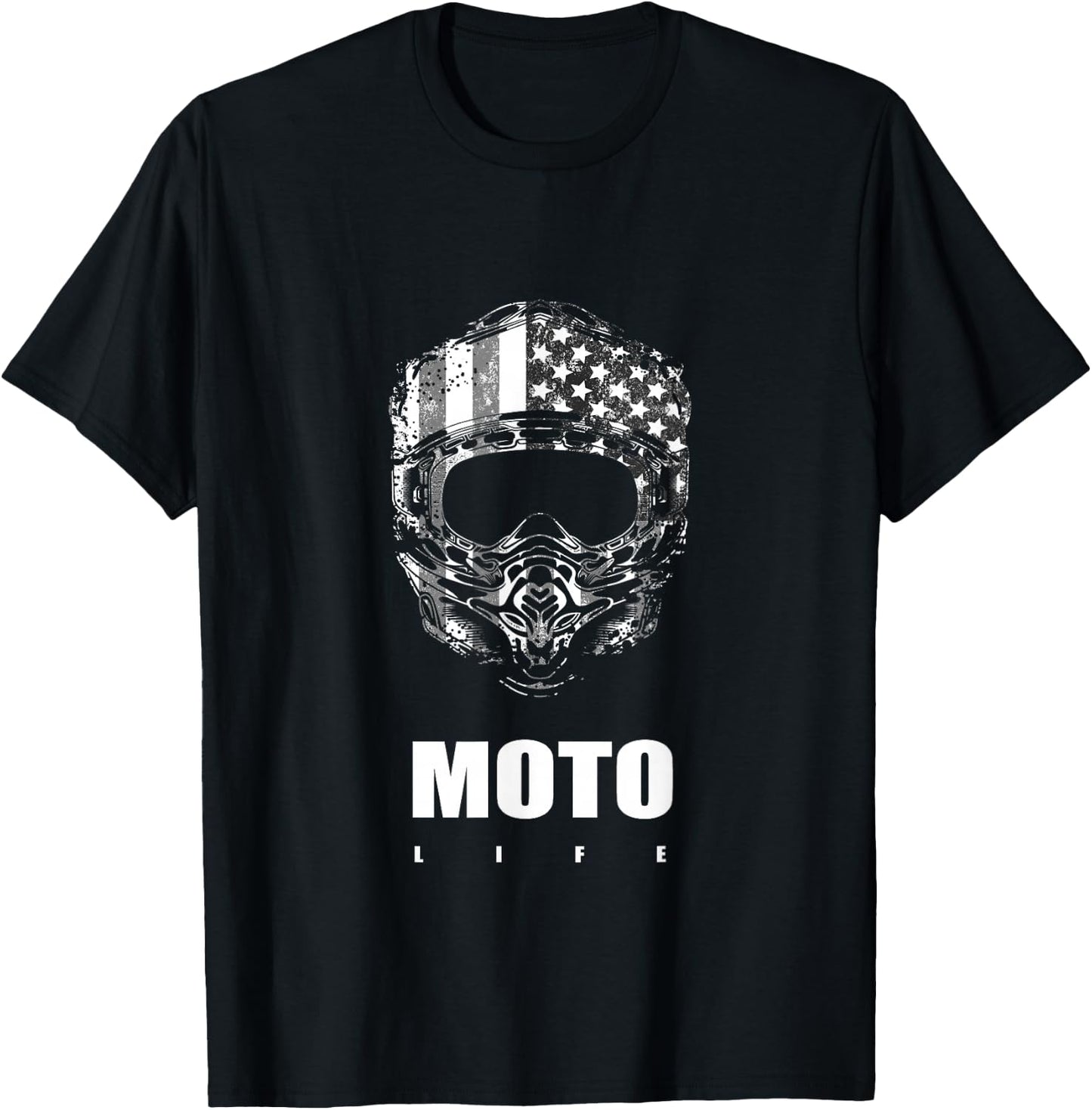 Dirt Bike Motocross Apparel - Motocross Dirt Bike T-Shirt - T-Shirt | Black