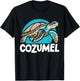 Cozumel Mexico Sea Turtle Colorful Boys Girls Toddler T-Shirt - T-Shirt | Black
