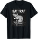 Awesome Rodent Trap Costume for Rat Trap Saying Lovers T-Shirt - T-Shirt | Black