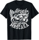 Motorcycles and Mascara | Cute Makeup Motor Lover Gift T-Shirt - T-Shirt | Black