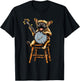French Bulldog Frenchie Dog Bluegrass Banjo Player T-Shirt - T-Shirt | Black