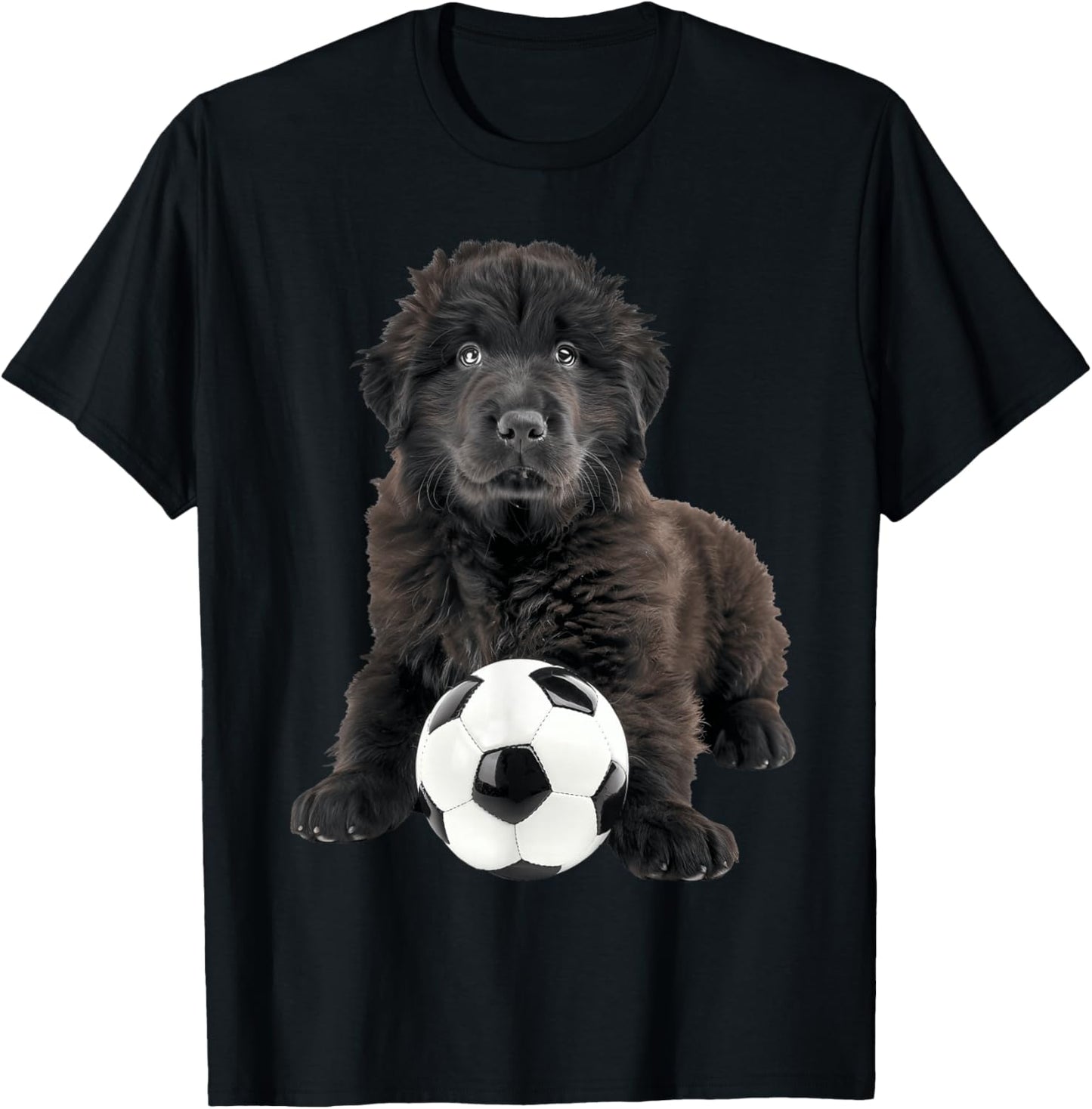 Newfoundland Soccer T-Shirt - T-Shirt | Black