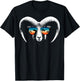 RAM Shirts With Glasses Sunglasses Retro Style T-Shirt - T-Shirt | Black