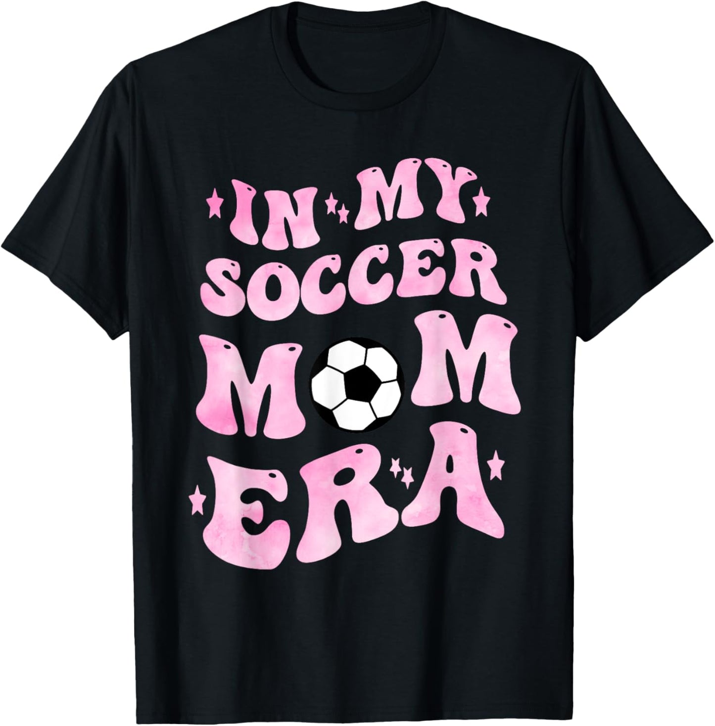 In My Soccer Mom Era T-Shirt - T-Shirt | Black