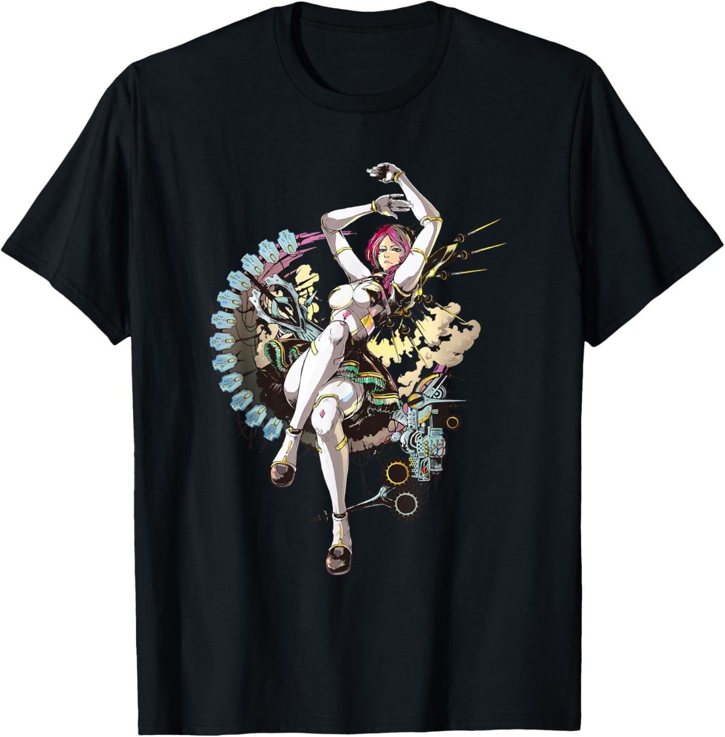 Tekken7 Alisa 002 T-Shirt - T-Shirt | Black