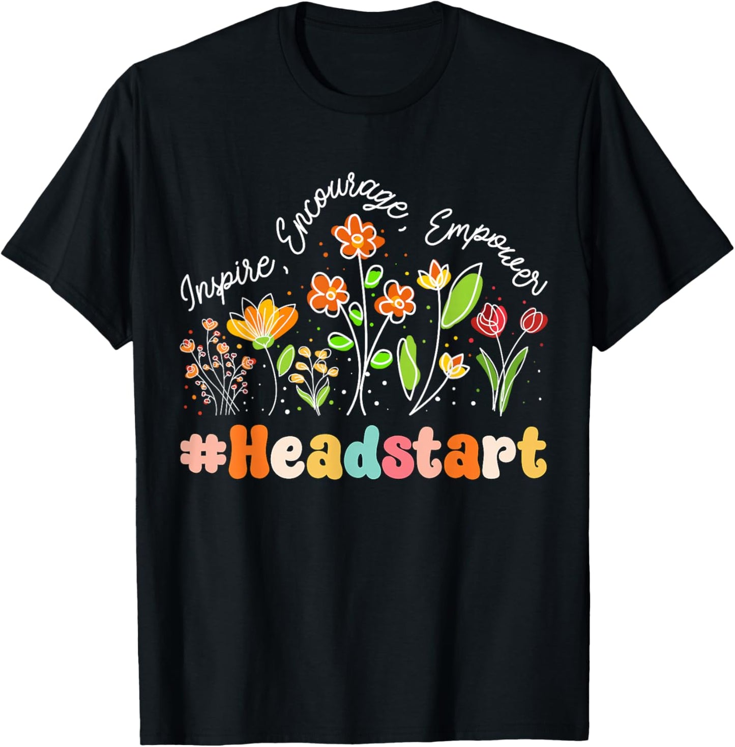 Headstart Appreciation Week Teacher Back to School T-Shirt - T-Shirt | Black