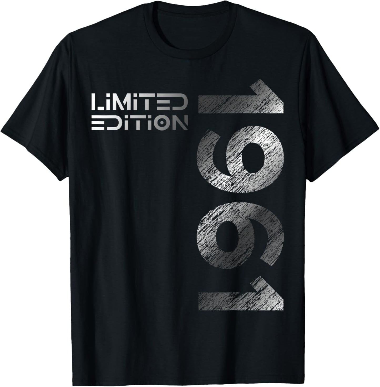 65. Geburtstag Limited Edition Jahrgang 1961 Mann Frau T-Shirt - T-Shirt | Black