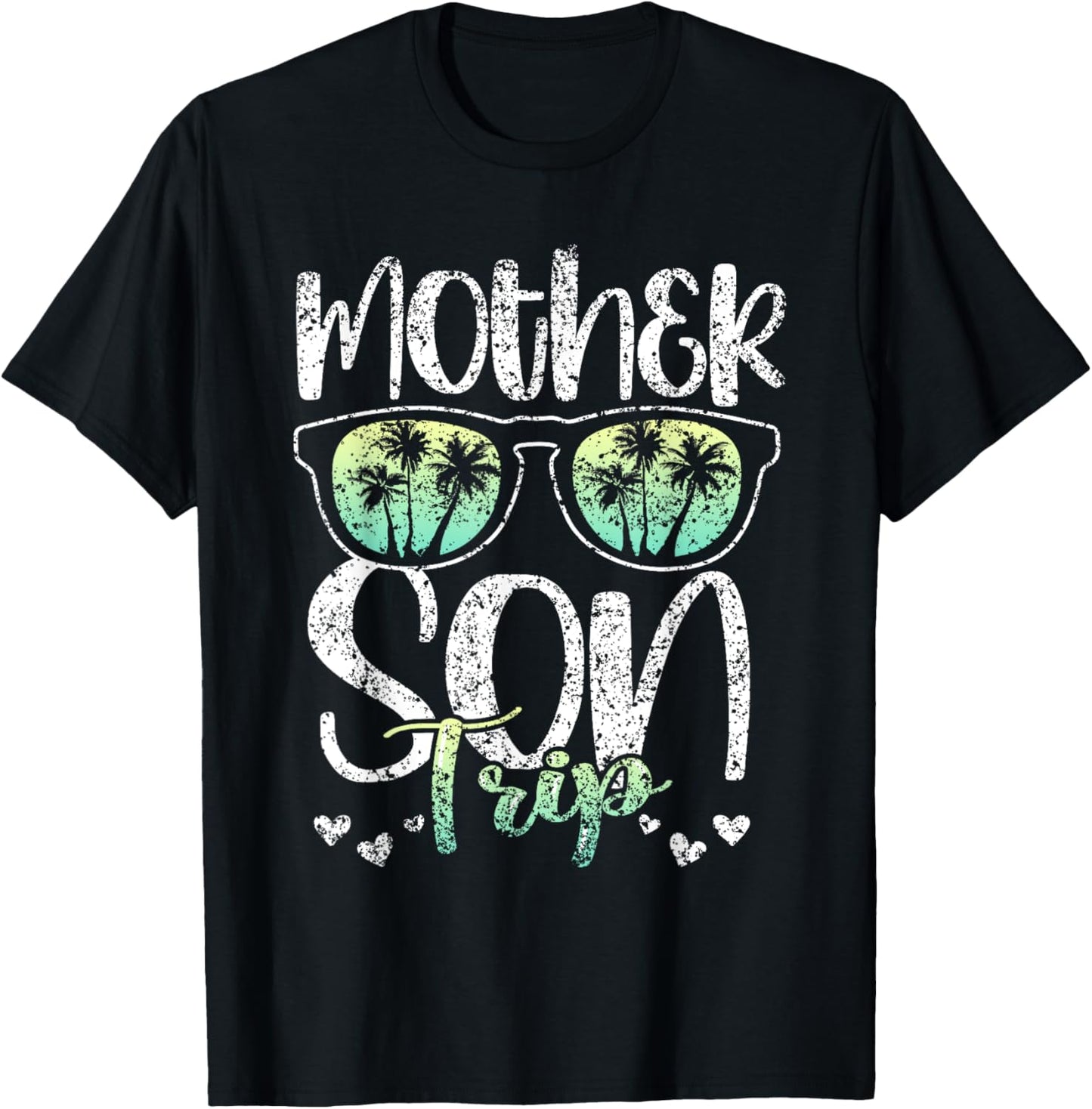 Mother Son Trip Mom Sons Mother's Day Matching Mother Son T-Shirt - T-Shirt | Black