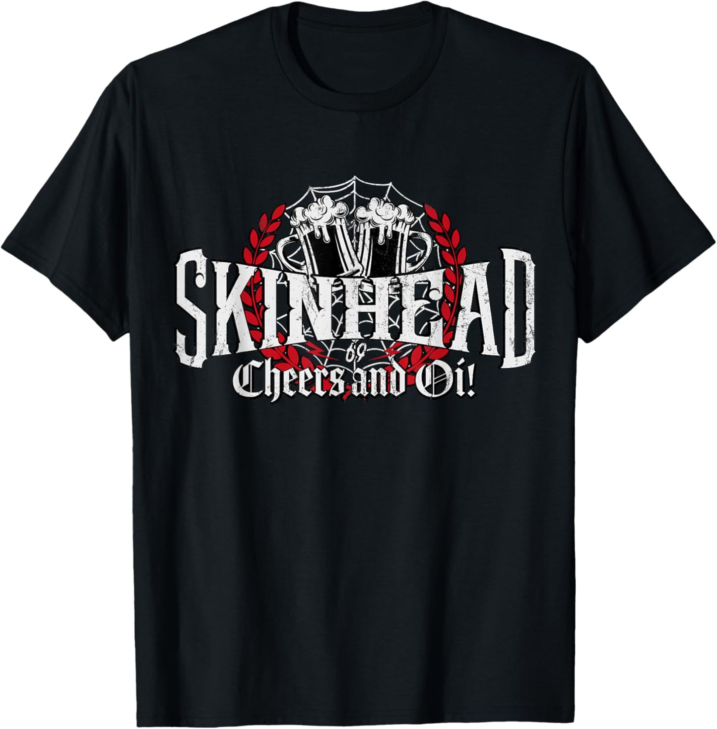 Oi Skinhead / Skinhead Musik / Punk T-Shirt - T-Shirt | Black