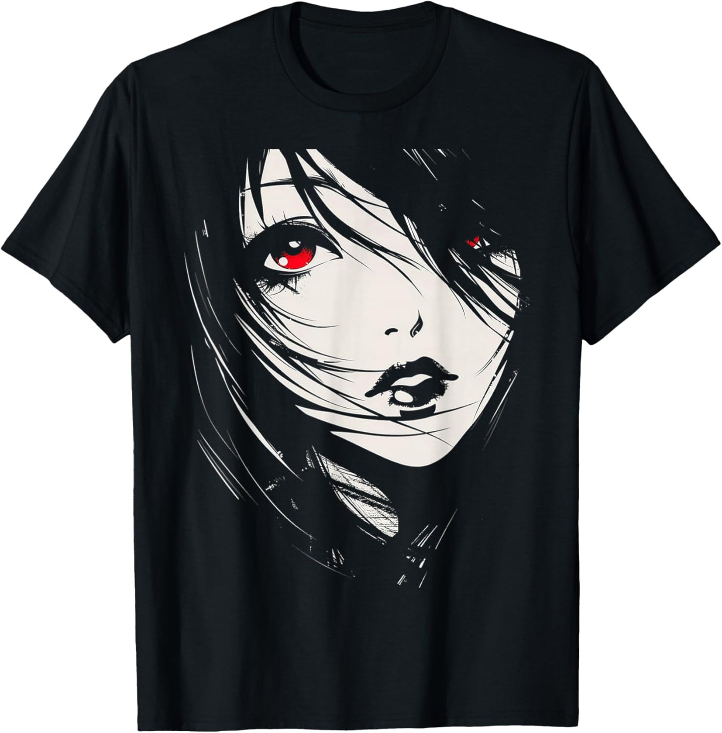 Anime Manga Graphic Artwork Anime T-Shirt - T-Shirt | Black
