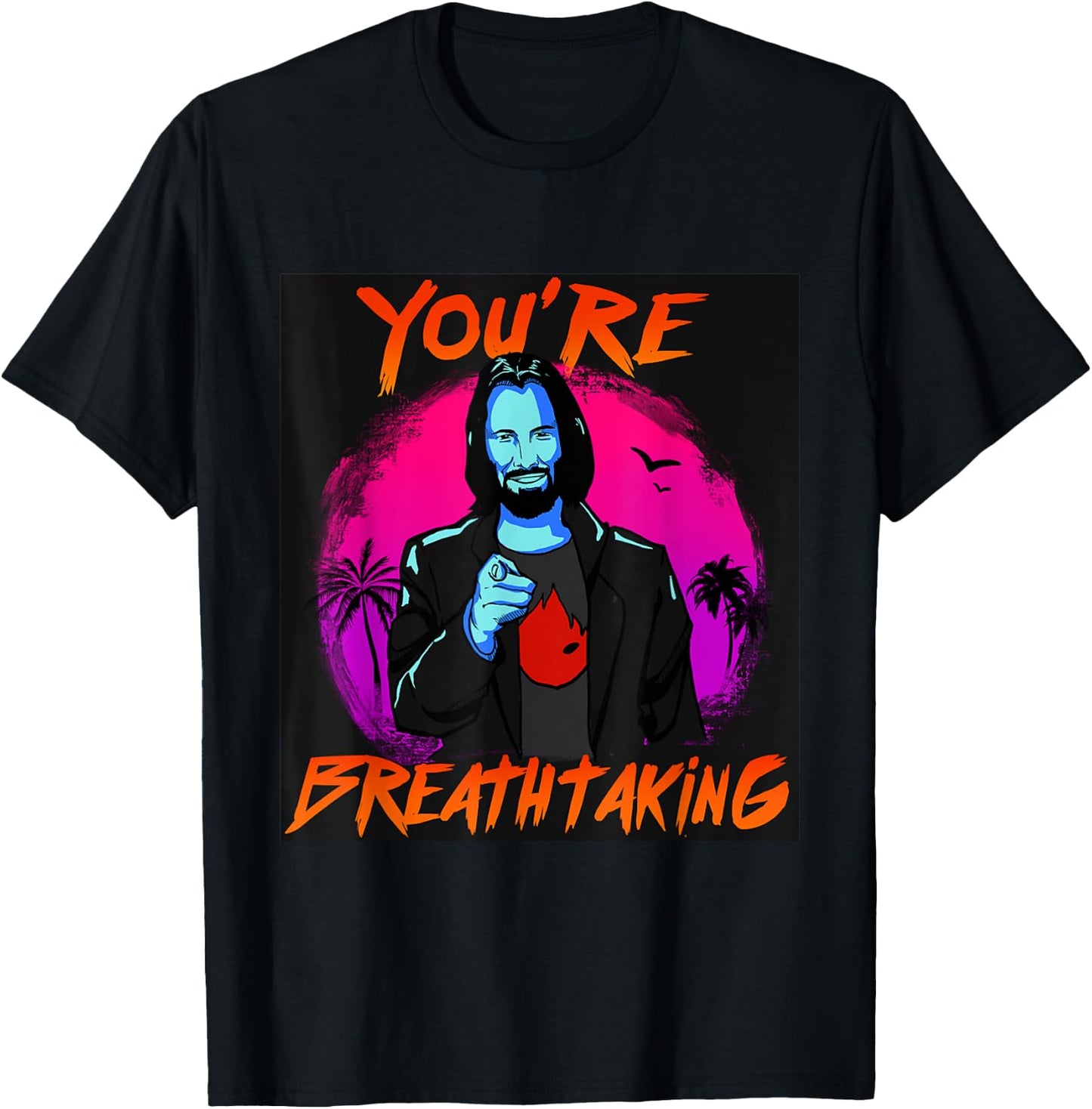 You're Breathtaking T-Shirt - T-Shirt | Black