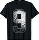 Kids 9th Birthday Boy Golf Player Golf 9 Years Old T-Shirt - T-Shirt | Black