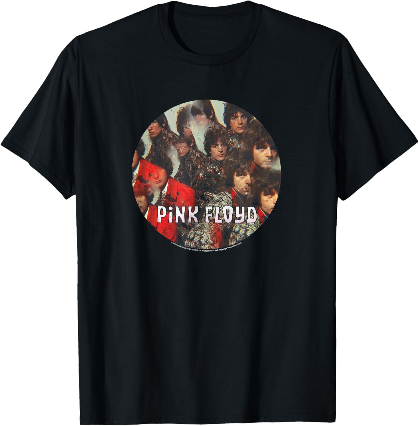 Pink Floyd Piper T-Shirt - T-Shirt | Black