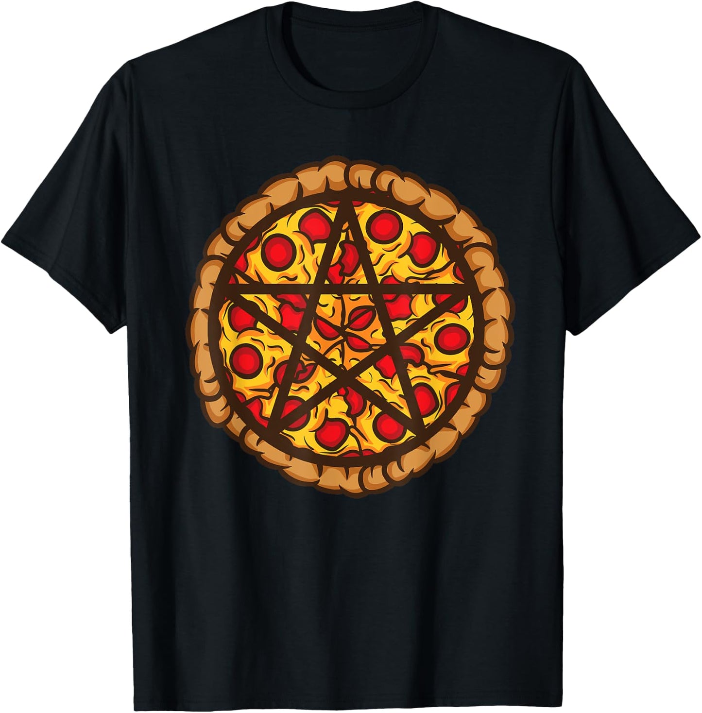 Pizza Design Women Italian Restaurant Pizza Lover T-Shirt - T-Shirt | Black