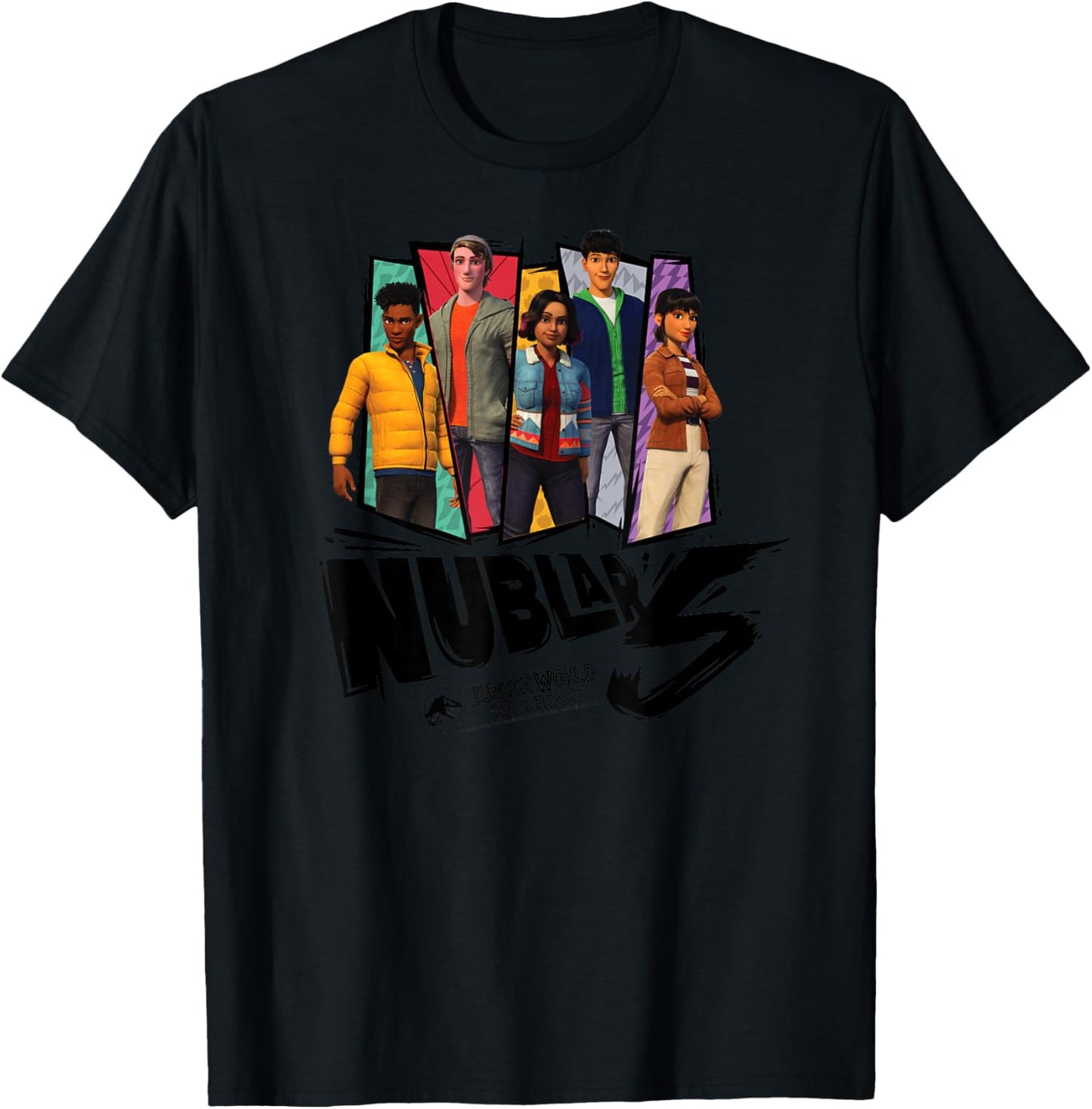 Jurassic World: Chaos Theory Nublar 5 T-Shirt - T-Shirt | Black
