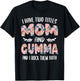 Gumma Shirts Cute I have two Titles Mom and Gumma T-Shirt - T-Shirt | Black