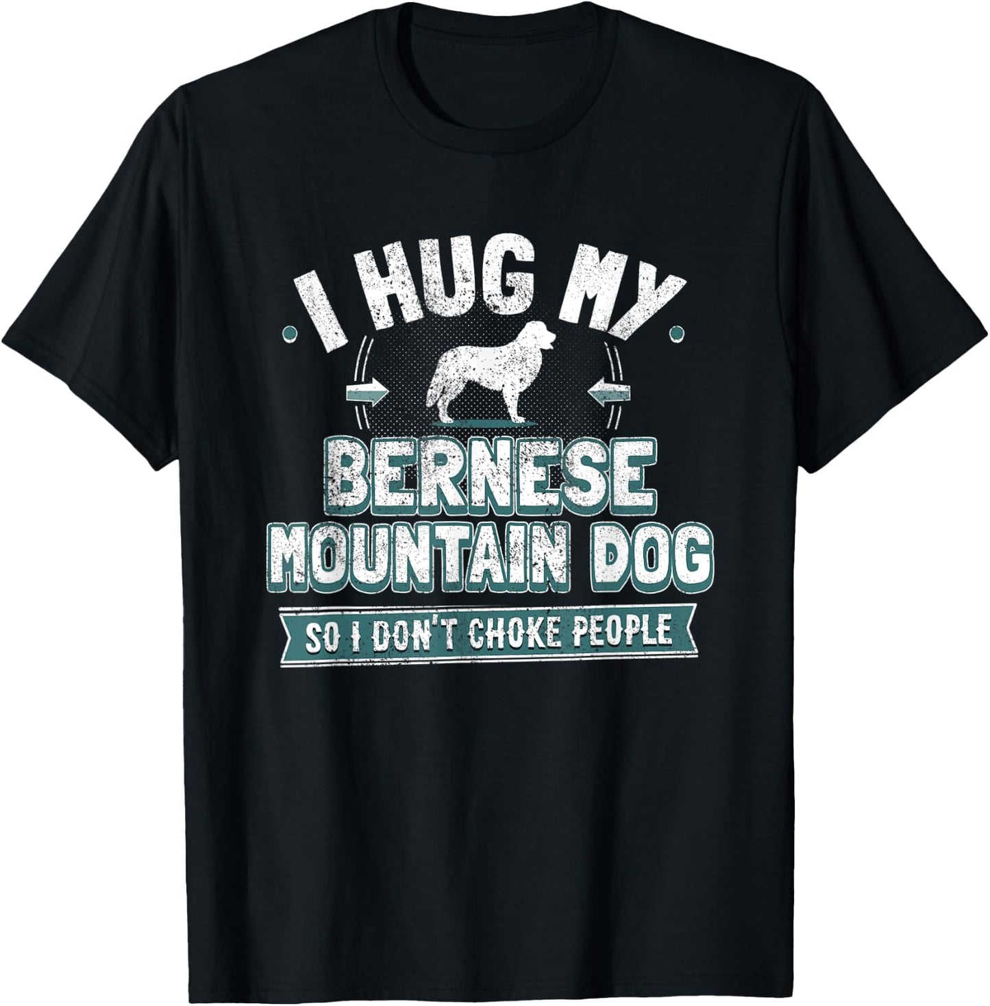 Bernese Mountain Dog Men Women Kids T-Shirt - T-Shirt | Black
