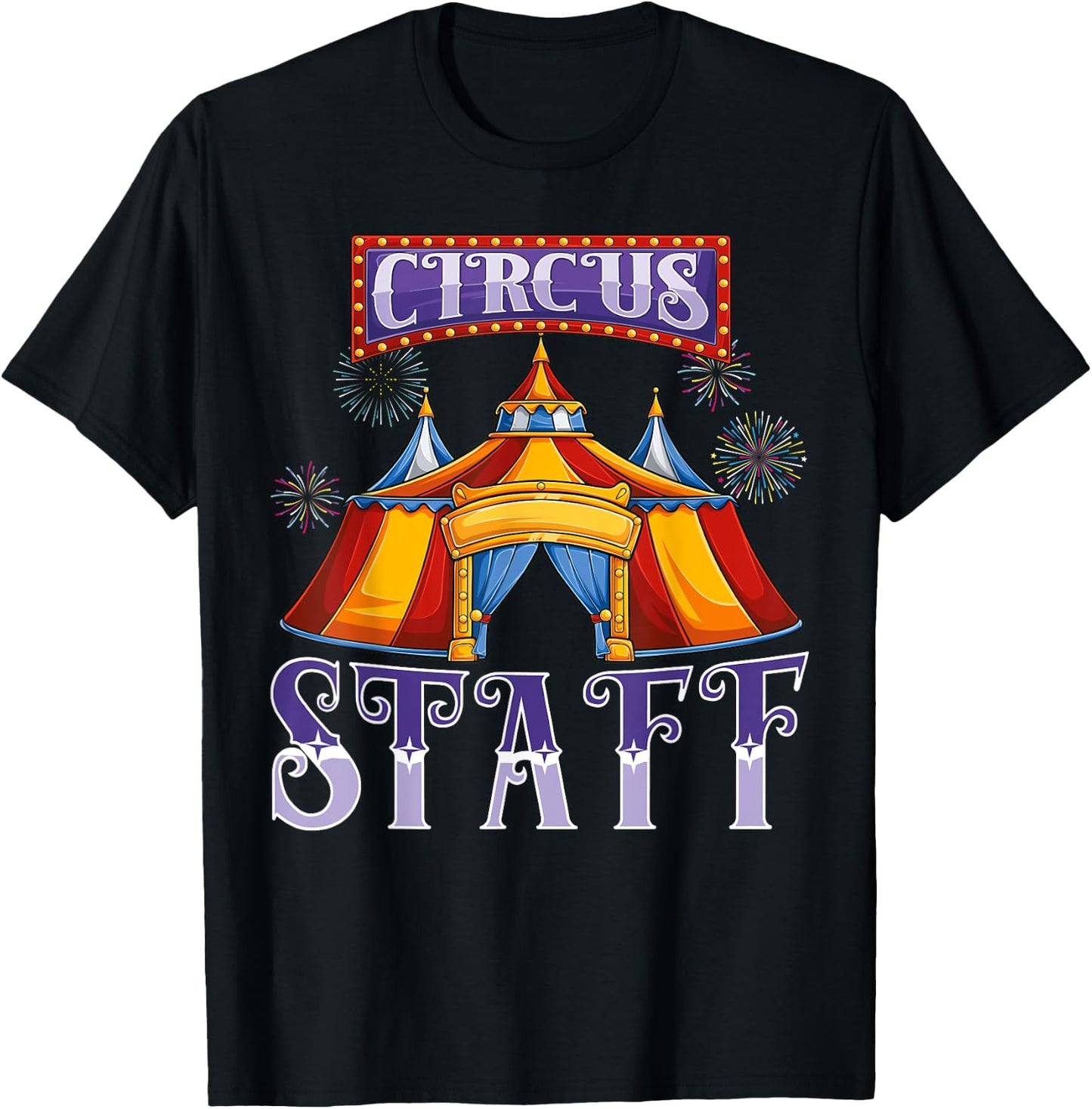 Circus staff event Carnival squad Crew birthday Party kids T-Shirt - T-Shirt | Black