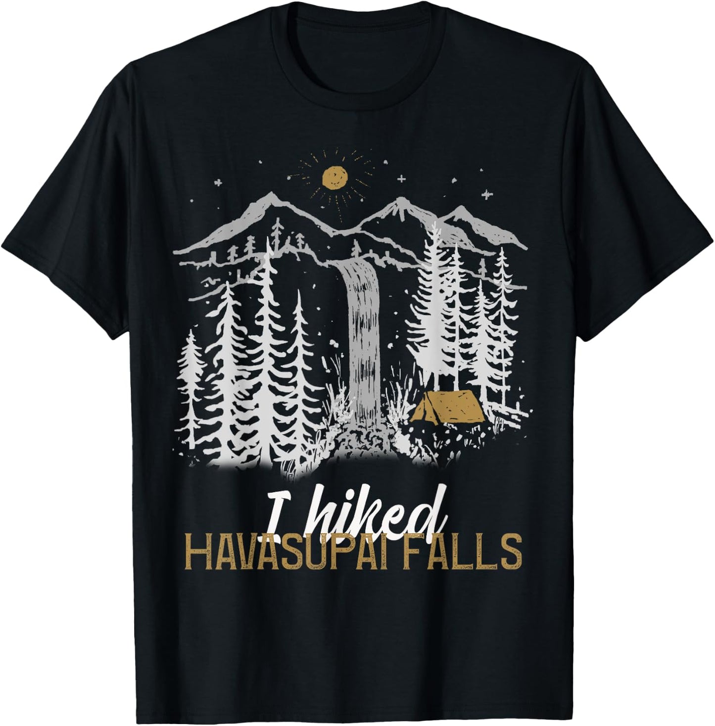 Havasu Falls Grand Canyon Arizona hiking camping - Havasupai T-Shirt - T-Shirt | Black