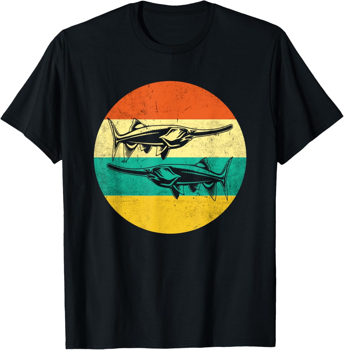 Vintage Love Paddlefish Vintage Paddlefish T-Shirt - T-Shirt | Black