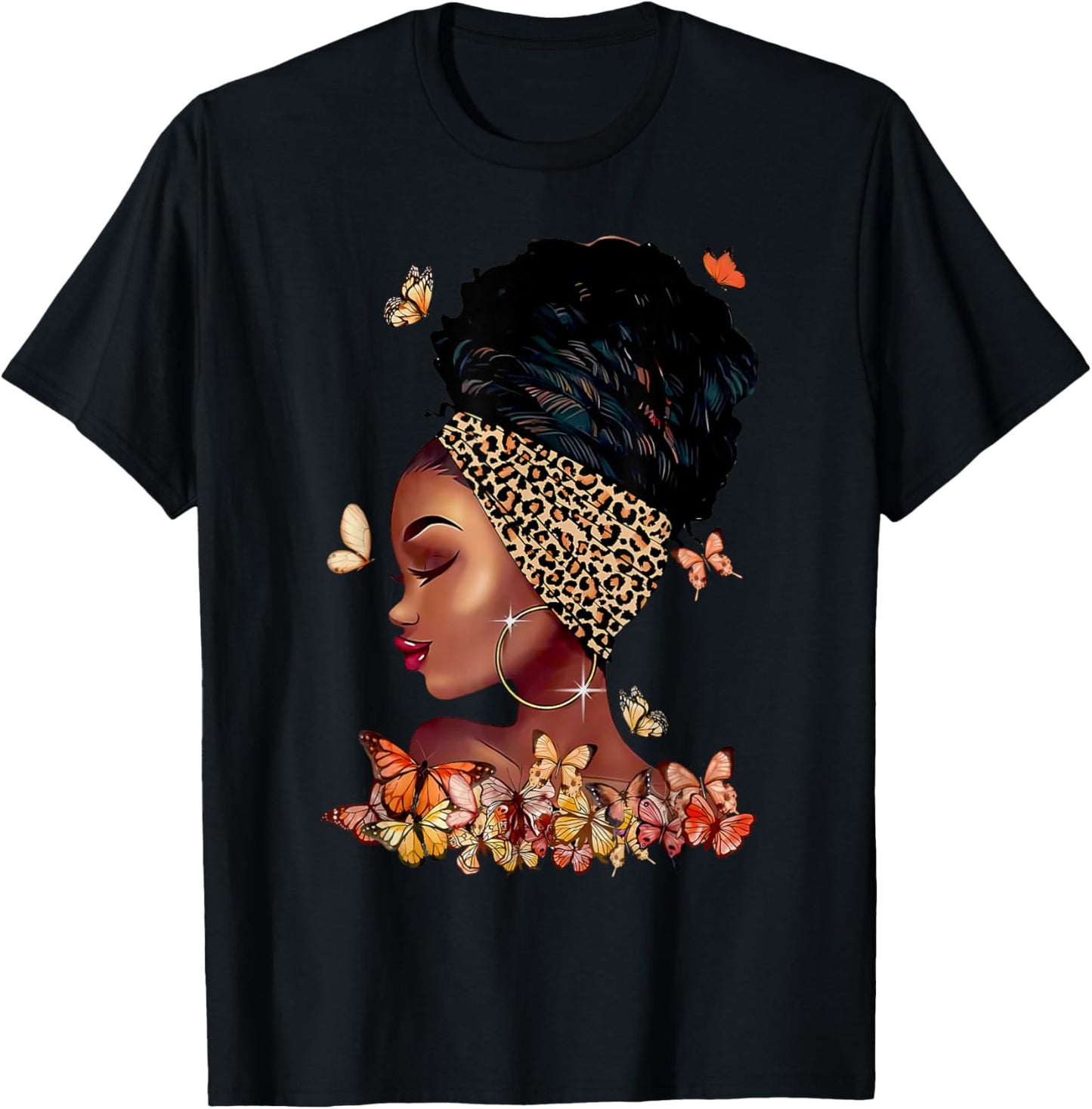 Black Girl Magic Afro Melanin Queen African American Women T-Shirt - T-Shirt | Black