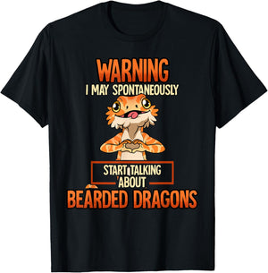 Bearded Dragon T-Shirt - T-Shirt | Black
