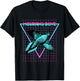 Mourning Dove Aesthetic Retro Dove T-Shirt - T-Shirt | Black