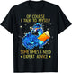 Dragon Of Course I Talk To Myself Sometimes I Need Expert T-Shirt - T-Shirt | Black