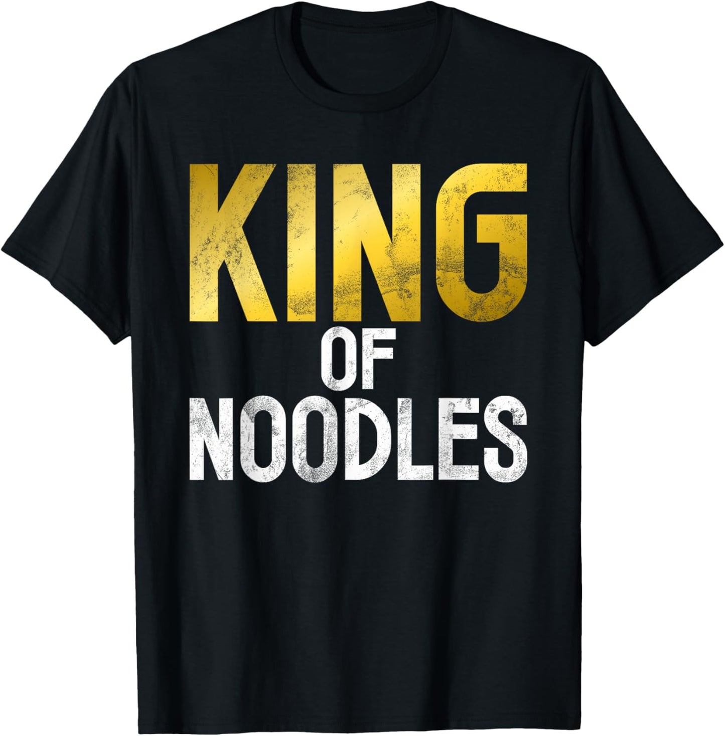 King of Noodles T-Shirt - T-Shirt | Black