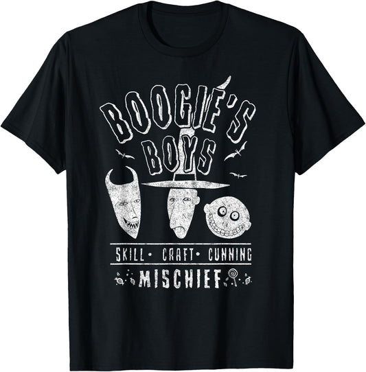 Disney The Nightmare Before Christmas Boogie's Boys Small T-Shirt - T-Shirt | Black