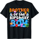 Brother UnderSea Birthday Party Boy Ocean Sea Animals Themed T-Shirt - T-Shirt | Black