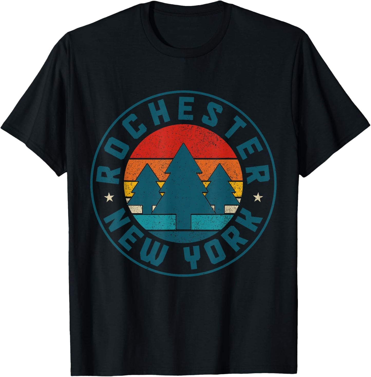 Rochester New York NY Pride Souvenirs T-Shirt - T-Shirt | Black