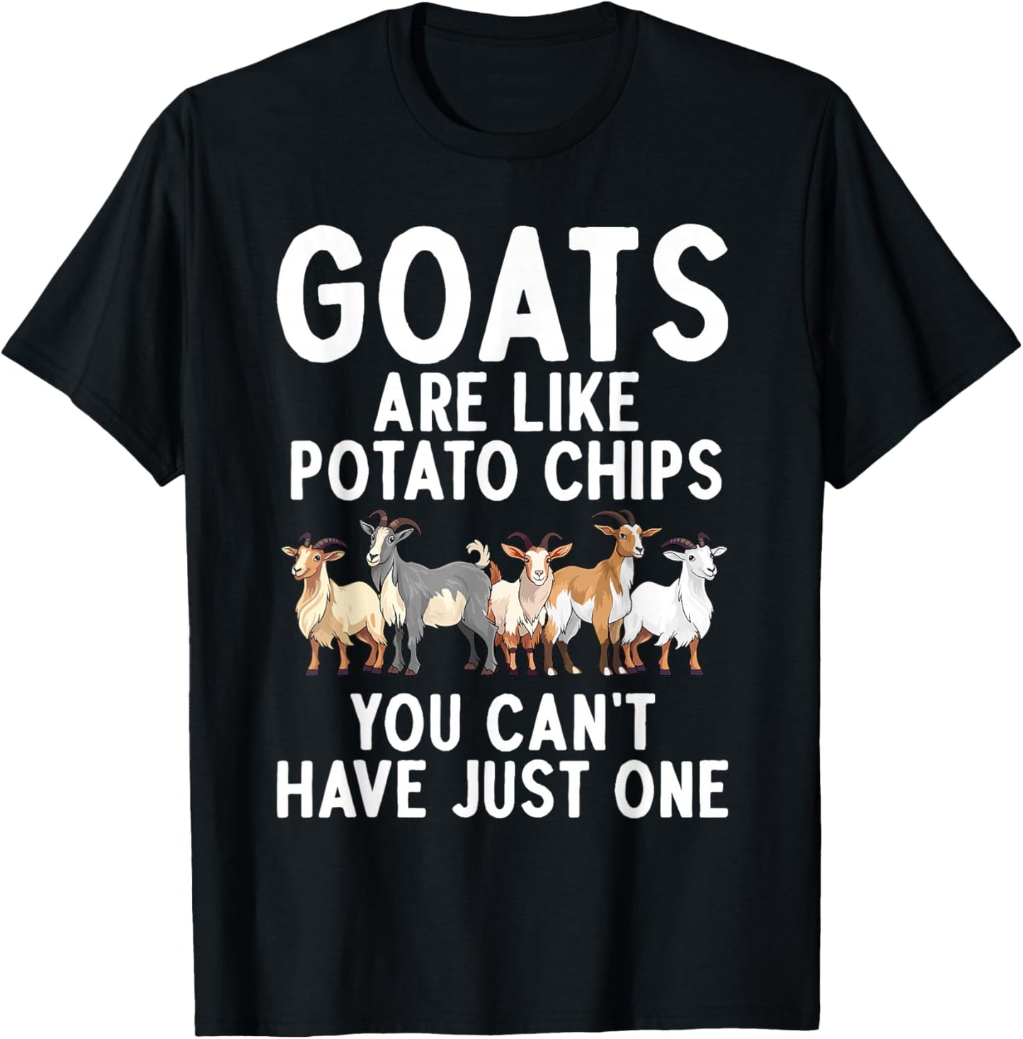 Cool Goat Design Women Goat Themed Pygmy Goat Lover T-Shirt - T-Shirt | Black