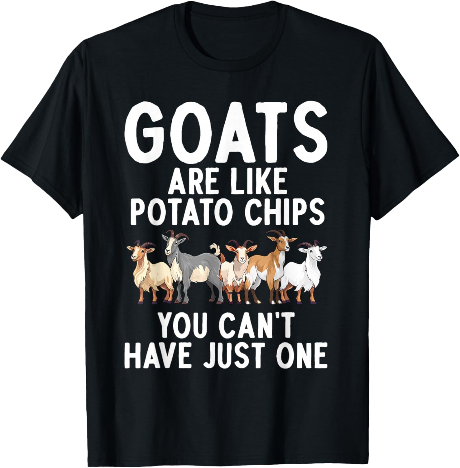 Cool Goat Design Women Goat Themed Pygmy Goat Lover T-Shirt - T-Shirt | Black