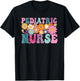 Pediatric Nurse Week Groovy Appreciation Day T-Shirt - T-Shirt | Black